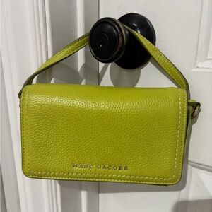 Marc Jacobs Groove Leather Mini Lime Bag